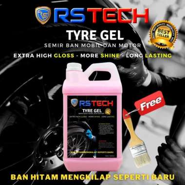 Semir Penghitam Pengkilap Ban Mobil Motor 5 Liter Tire Polish no kit