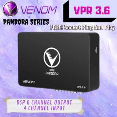VENOM Pandora VPR 3.6 Processor DSP Prosesor Equalizer Audio Mobil