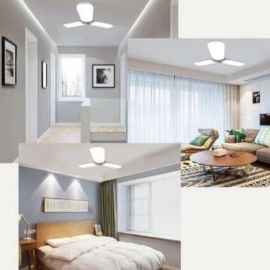 lampu model kipas 3 baling lampu bohlam lampu led 45 watt fan blade