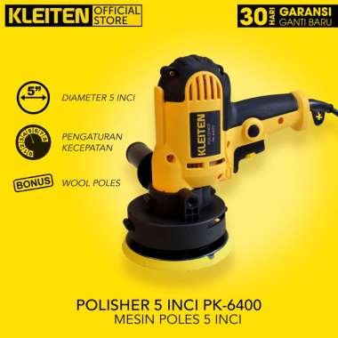 KLEITEN Mesin Poles Mobil 5 Inci - Polisher 5 Inch - Mesin Poles Motor - Car Polisher - Mesin Polish