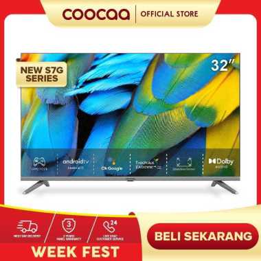 COOCAA LED TV 32 INCH Android 11.0 5G Wifi Coocaa 32S7G