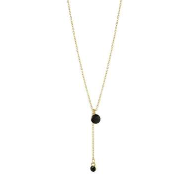 Jual Crystal Necklace Gold Original 