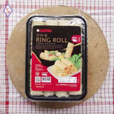Sakura Ring Roll 188gr Kulit Kembang Tahu Gulung Steamboat