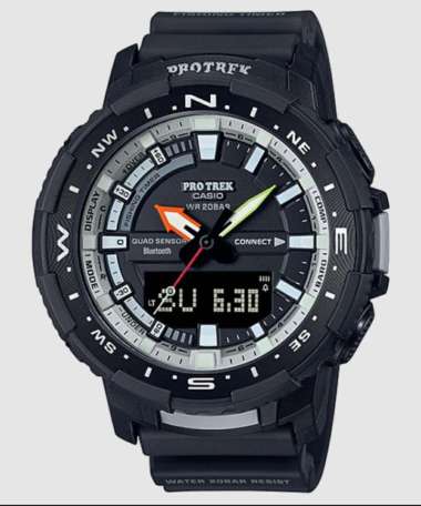 PROTREAK Original Jam Tangan Pria Karet Hitam PRT-B70BE-1 Original