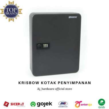 Krisbow Kotak Kunci Berdaya Tampung 36 Kunci