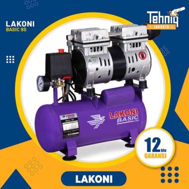LAKONI Basic Compressor Oilless 9S Kompresor Angin Kompresor Lustrik