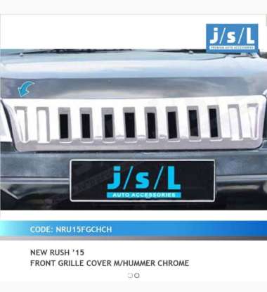 Rush Terios 2015 - 2017 Grill Depan Model Hummer / Front Grille Hummer