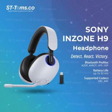 Sony INZONE H9 Noise Cancelling Wireless Gaming Headphone