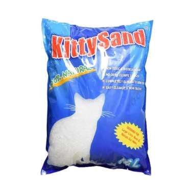 OEM Kitty Sand Pasir Kucing Silica 16 Ltr TERMURAH!
