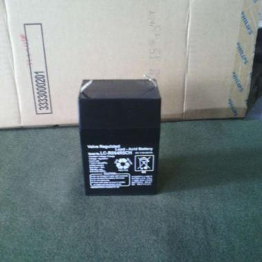Baterai Batre Accu Aki Kering 6 Volt 4,5Ah VRLA Lampu Emergency 6V