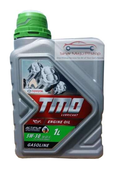 Toyota Motor Oil Tmo 5W-30 Api Sn - Oli Mobil Full Synthetic 1 Liter