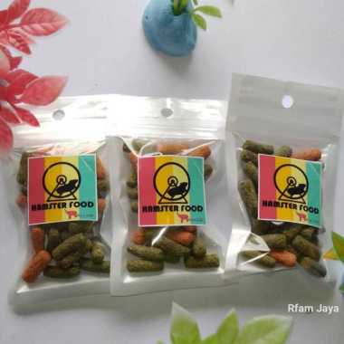 PAKAN HAMSTER PELET VEGETABLE - PAKAN HAMSTER BAHAN BAKU RUMPUT SAYUR