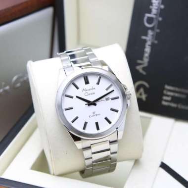 Alexandre Christie AC8663MD Classic Jam Tangan Pria Stainless Steel Silver