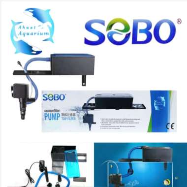 MESIN POMPA AIR SET SOBO WP-2880F (FILTER AQUARIUM SET PUMP)