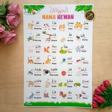 Poster Nama Hewan Al-Abror