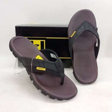 Sandal Casual Pria Sandal Kulit Pakalolo CAD01 - Black 39