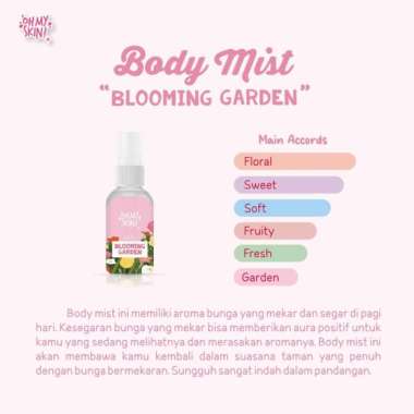 Oh My Skin! Body Mist Parfum Badan Blooming garden