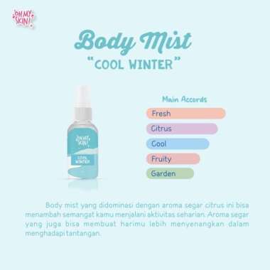Oh My Skin! Body Mist Parfum Badan Cool winter