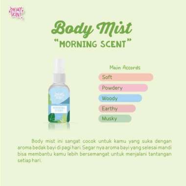 Oh My Skin! Body Mist Parfum Badan Morning scent