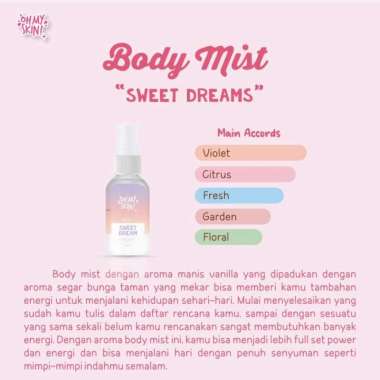 Oh My Skin! Body Mist Parfum Badan Sweet dream