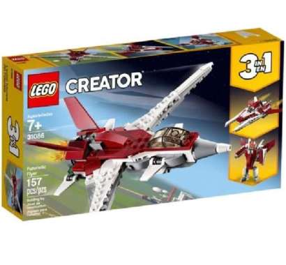 Lego Creator 3in1 31086 Futuristic Flyer / mainan anak pesawat robot