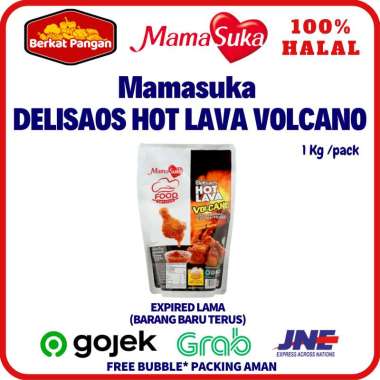 MamaSuka Delisaos Saus Sambal Hot Lava / Hot Lava Volcano 1kg Hot Lava Volcano