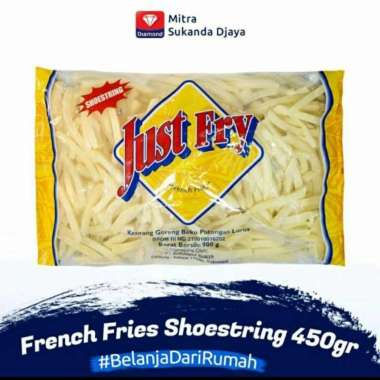 Just Fry French Fries Shoestring 450gr