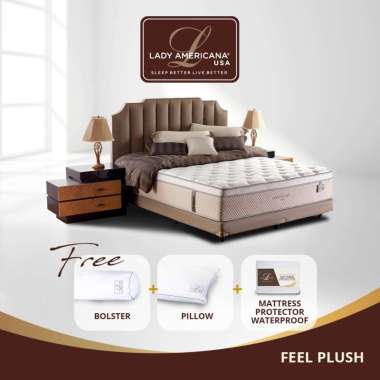 Kasur Springbed Lady Americana Beautyrest ( Full Set St Louis ) 180 x 200