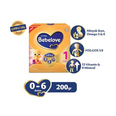 Jual Nutricia Bebelove 1 400gr Susu Formula Bayi 0 6 Bulan Murah September 2020 Blibli Com