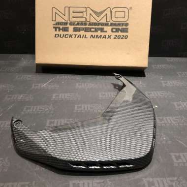 Ducktail Fender Atasan Lampu Stop Nemo All New Nmax 2020 Carbon