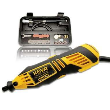 Kova Mason Mini Die Grinder Tuner Set 40 Pcs Gerinda Bor Mini Kuning warna