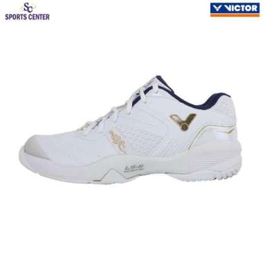 TTY Signature Shoes Sepatu Badminton Victor P9200II / P 9200 II TTY A 41 White