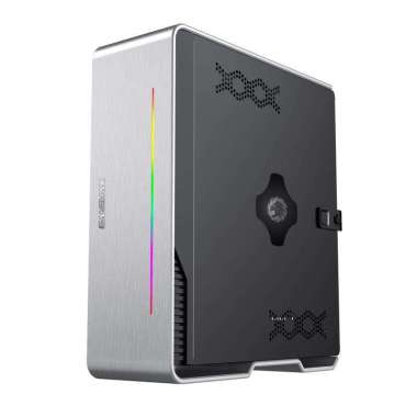 Gamemax Violin Black PSU 180W Ultra Slim Mini-ITX ITX Gaming Case Putih