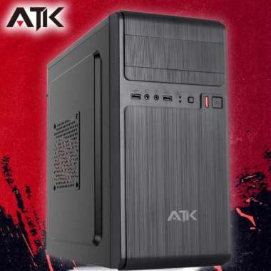 PC Case Casing Office with PSU 600 Watt mATX Simbadda ATK 685 ATK 680 ATK 680