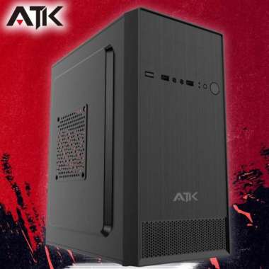 PC Case Casing Office with PSU 600 Watt mATX Simbadda ATK 685 ATK 680 ATK 685