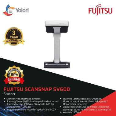 Fujitsu SV600 A3 Scanner ScanSnap