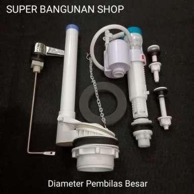 Pelampung Dalaman Closet Duduk Model Toto Engkol Samping B / sparepart