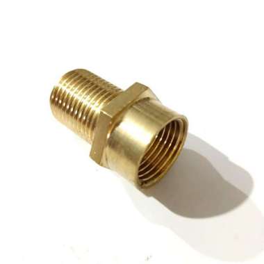 neple sok kran drat luar panjang drat dalam 1/2inchi