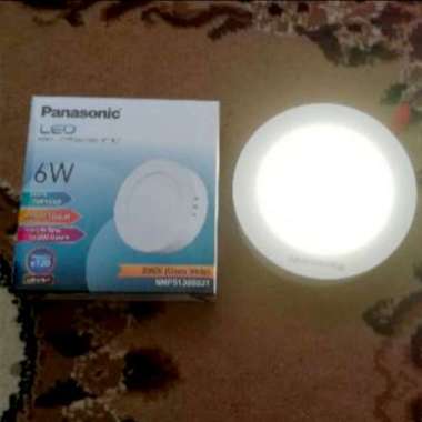 Panasonic Downlight LED Neo Slim Outbow / Tempel 6 Watt Bulat Kuning