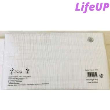TULIP - Facial Tissue Wajah 1000gr / 1 KG (2 Ply) /Tisu Wajah TULIP/tissue wajah halus PROMO.!!