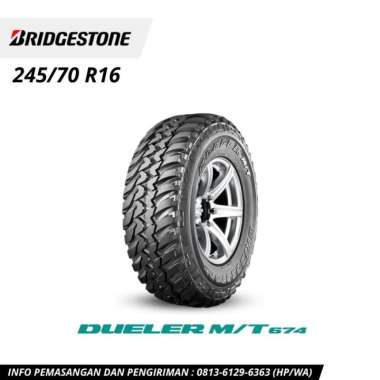 Ban Mobil 245/70 R16 Bridgestone Dueler MT 674