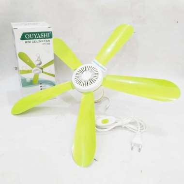 Kipas Angin Gantung 5 Baling Mini Fan Timezone 760