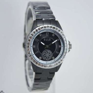 ELLE EL20371B06C - Jam Tangan Wanita Original - Black