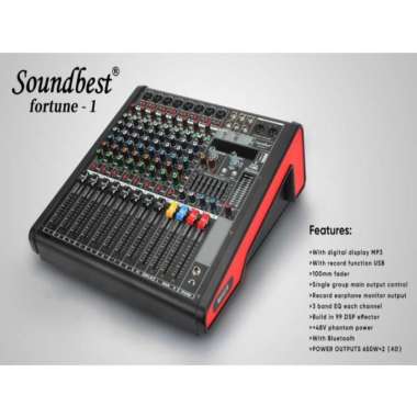 Power Mixer Soundbest Fortune 1/ Fortune1 USB Bluetooth