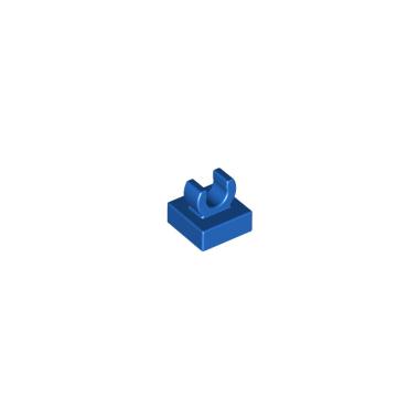 LEGO PARTS 6071264 - Plate 1x1 with Up Right Holder Bright Blue