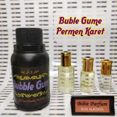 PARFUM BUBLE GUM BIBIT MINYAK WANGI PERMEN KARET ROLL 3ML