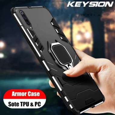 Case Samsung A30s Transformer Ring Kick Stand Premium Hard Case
