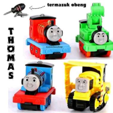 MAINAN DIY ASSEMBLE TRAIN MAINAN BONGKAR PASANG KERETA THOMAS Multicolor
