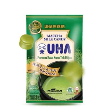 UHA Milk Candy RASA MATCHA All Variant Pack Kantong 100g - Permen Susu Aneka Rasa 103gr