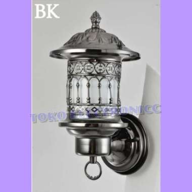 Lampu Hias Dinding Klasik Indoor/ Outdoor 11008 - Hitam